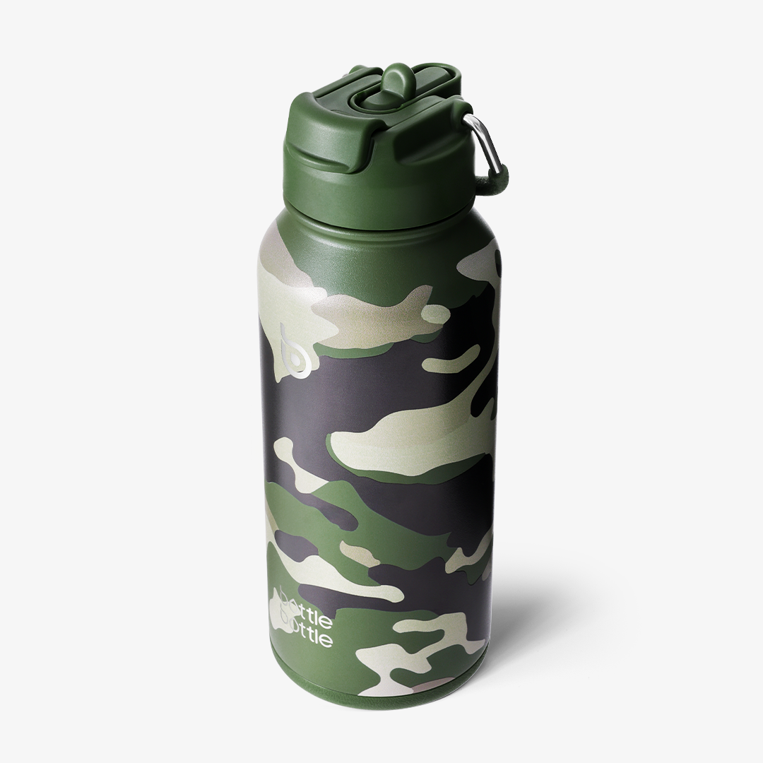 Hydro X Bottle 32oz - Jungle Camo